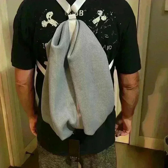 NWT Calia By Carrie Underwood textured mesh backpacks color Frost - Picture 3 of 9